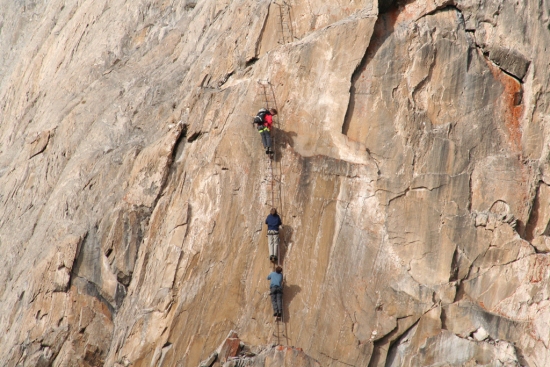 Klettersteig Rote Säule